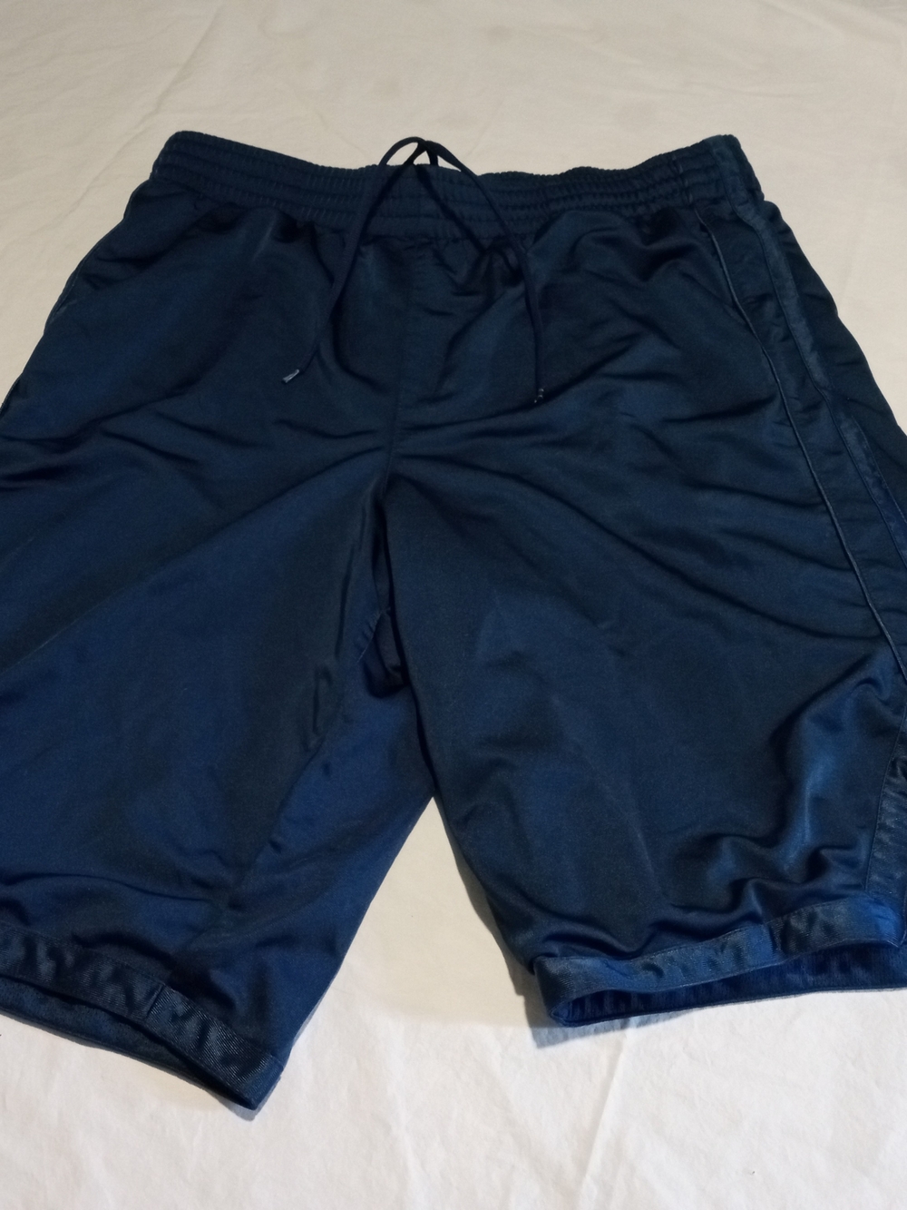 Nike Men's Dark Navy Athletic Drawstring Shorts With Pockets